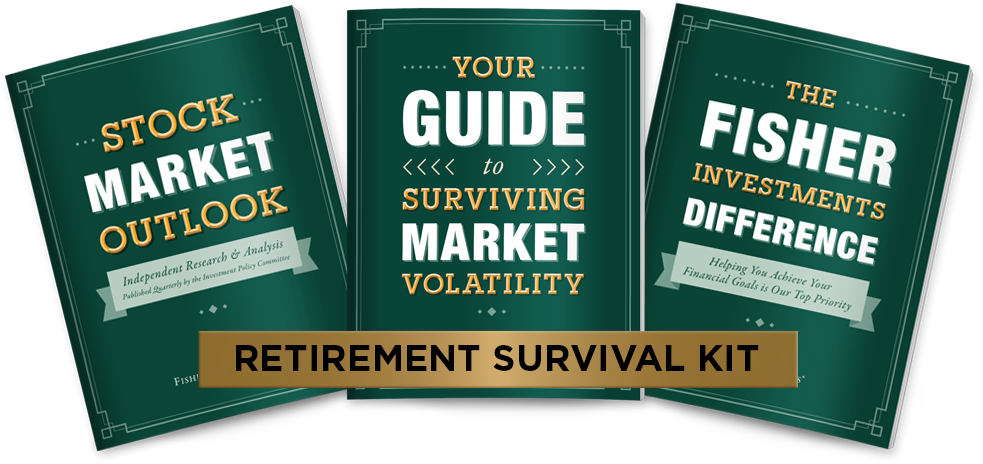 Stock Market Outlook, Your Guide to Surviving Market Volatility and The Fisher Investments Difference Brochures